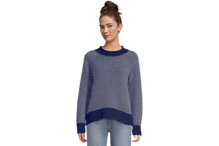 Свитер L.L.Bean Signature Original Cotton Rollneck Novelty Sweater