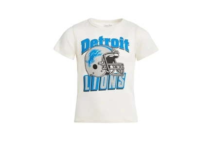 Детская футболка Junk Food Detroit Lions, молочная