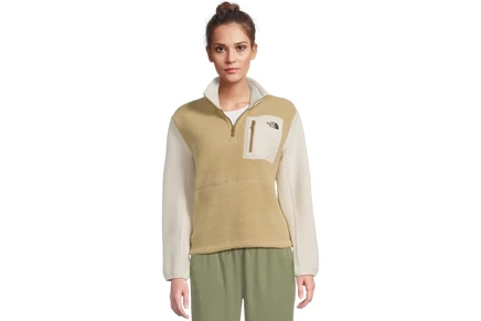 Женский флис The North Face Yumiori A-Zip, хаки