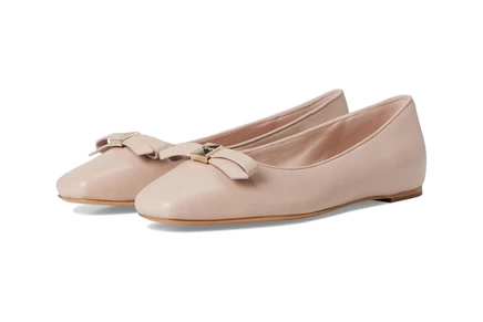 Женские балетки Kate Spade New York Deco Bow, светло-бежевые