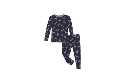 Пижама Kickee Pants Kids Print Long Sleeve Pajama Set
