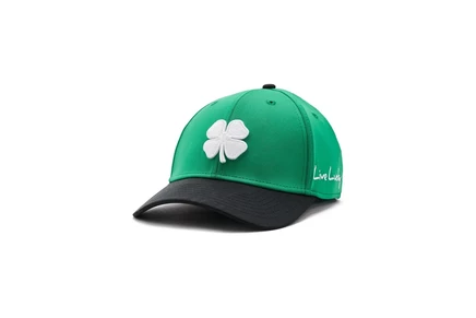 Унисекс кепка Black Clover Premium Clover 189, белая/зелёная