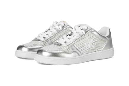 Женские кеды Calvin Klein Heyra, серебристые