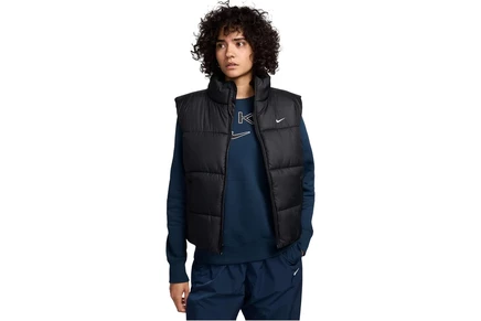 Женский жилет Nike Sportswear Therma-FIT, черно-белый