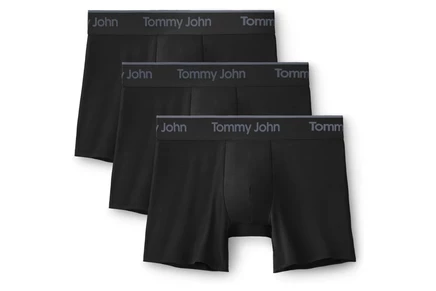 Мужские боксеры Tommy John Second Skin Modal 4″, черные