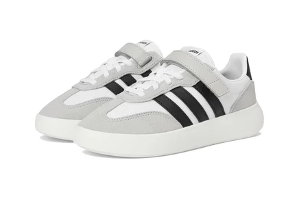 Детские кроссовки Adidas Barreda Decode, бело-черно-серые