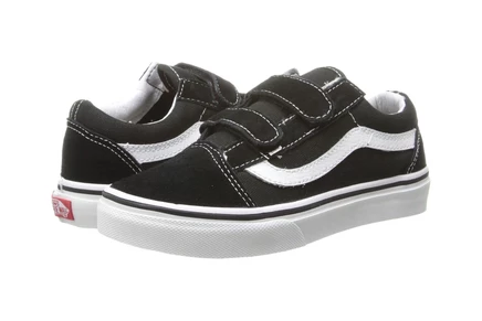 Детские кеды Vans Old Skool V, черно-белые