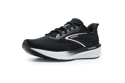 Женские кроссовки Brooks Launch 12, черно-серо-белые
