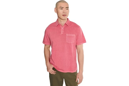 Мужская поло Vineyard Vines Surf Polo, тёмно-синяя
