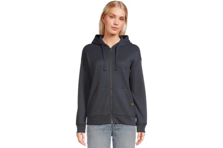 Женский свитшот L.L.Bean Birchwood Brushed Waffle Full Zip Hoodie