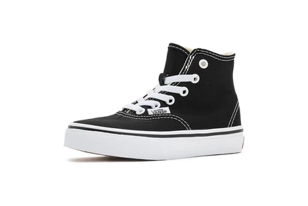 Детские кеды Vans Authentic Hi 2.0 Zip, черно-белые
