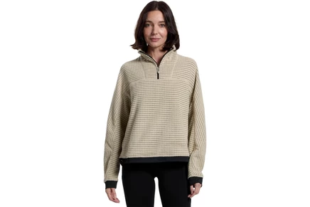 Женский свитшот Mountain Hardwear Summit Grid Big Grid Half Zip
