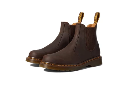 Ботинки Dr. Martens 2976 Yellow Stitch Smooth Leather Chelsea Boots