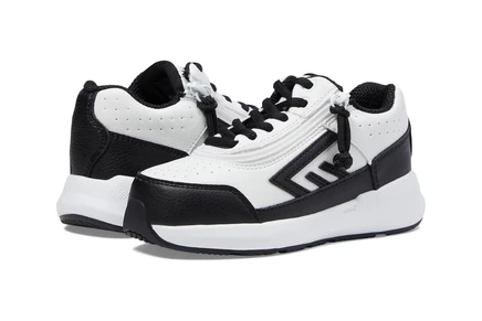 BILLY Footwear Kids BILLY Goat Hoop (Little Kid/Big Kid) white/black