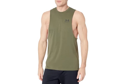 Майка Under Armour Logo Cutoff Tank