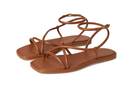 Сандалии Loeffler Randall Noor Strappy Ankle Wrap Flat Sandals