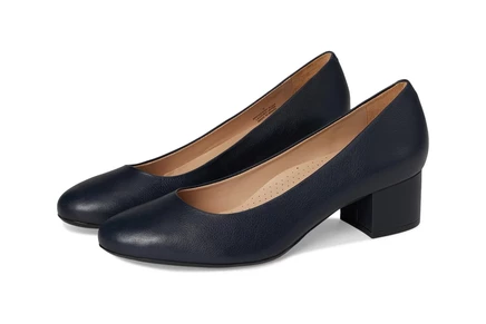 Marc Joseph New York Broadway Pump navy napa soft