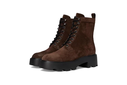 Ботинки Tory Burch Monogram Lug Ankle Boot 65mm