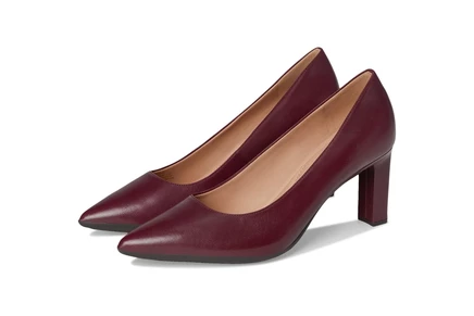 Cole Haan Grand Ambition 2.0 Angelica Pumps black garnet leather