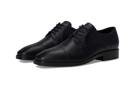 Мужские оксфорды Ecco Milan Cap Toe, темно-синие