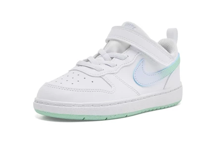 Кроссовки для малышей Nike Court Borough Low Fade, белые