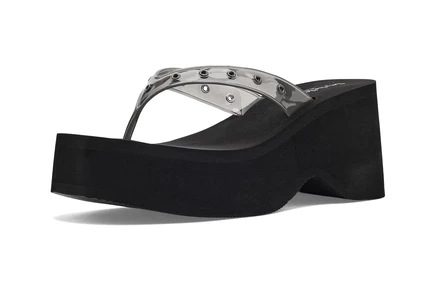 Seychelles High Tide black leather