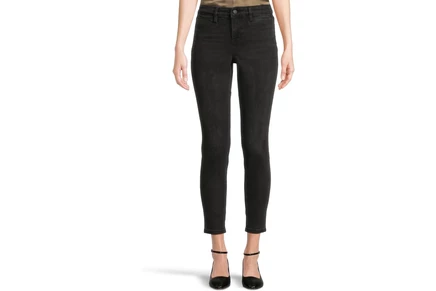 Джинсы Liverpool Los Angeles Petite Abby Mid-Rise Skinny Jeans w/ Welt Pockets 28