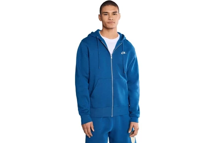 Толстовка Nike Club Full-zip Fleece Hoodie