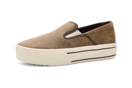 Женские слипоны Ariat Skylar текстильно-кожаные, коричневые