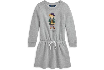 Платье Polo Ralph Lauren Kids Polo Bear Fleece Dress (Big Kid)