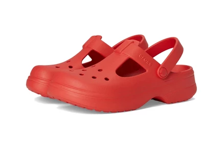 Сабо Crocs Kids Classic Mary Jane Clogs (Little Kid/Big Kid)
