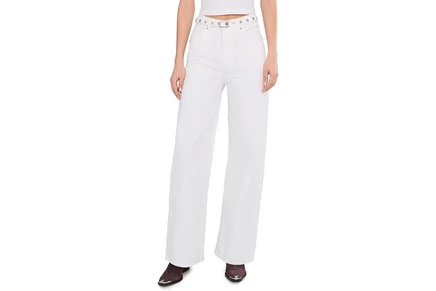Джинсы Levis Premium Ribcage Wide Leg Belted