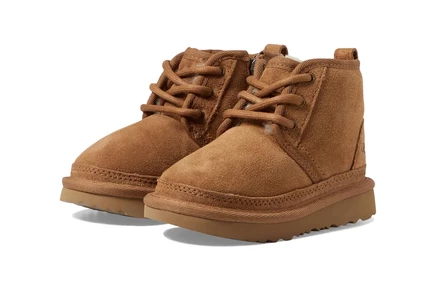 Ботинки UGG Kids Neumel II (Toddler/Little Kid) chestnut