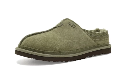 Мужские тапочки UGG Neuman, оливковые