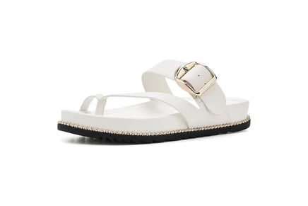 Женские сандалии Vince Camuto Camilo с пряжкой, белые