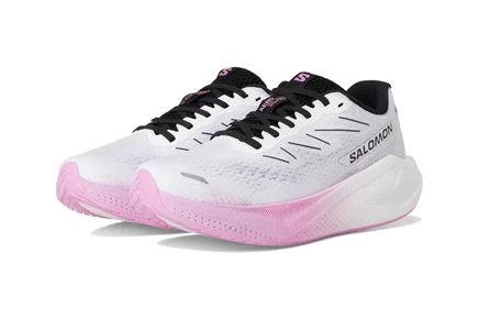 Женские кроссовки Salomon Aero Blaze, белый/чёрный/розовый