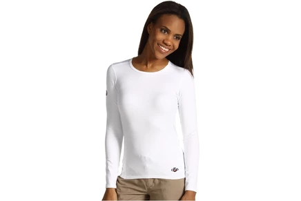 Женский термолонгслив Hot Chillys Micro-Elite Chamois, белый