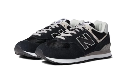 Женские кроссовки New Balance Classics 574 Core, черно-белые