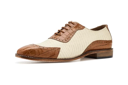 Мужские оксфорды Stacy Adams Tarango Modified Cap Toe, коричневые