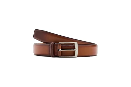 Мужской ремень Magnanni Davi, коньячный