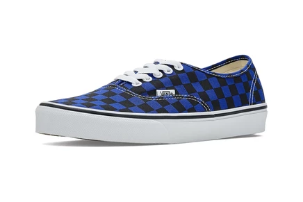 Унисекс кеды Vans Authentic, сине‑черная клетка