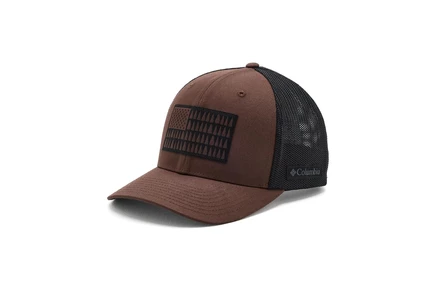 Унисекс кепка Columbia Tree Flag Mesh, табачно-черная