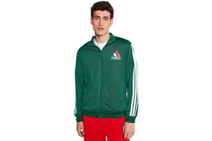 Мужская олимпийка Adidas Mexico OLP, темно‑зеленая