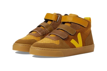 Детские кроссовки VEJA Kids Small V‑10 M Suede, мультиколор