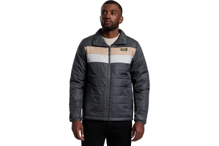 Мужская куртка L.L. Bean Mountain Classic Puffer, серо-бежевая