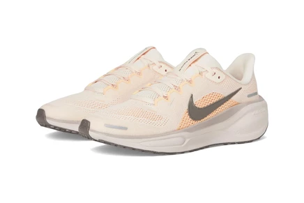 Nike Kids Pegasus 41 (маленький ребенок/Большой ребенок) guava ice/cave stone/orange pulse/malt