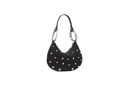 Женская сумка Kate Spade New York The Bangle Studded Suede Bag