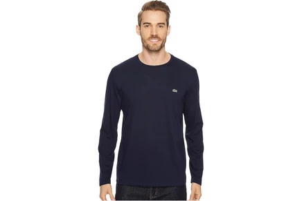 Лонгслив Lacoste Long Sleeve Pima Jersey Crew Neck T-Shirt