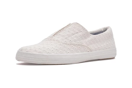 Женские слипоны Keds Champion, снежно-белые