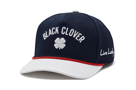 Унисекс кепка Black Clover Timeless 5 Adjustable, темно-синяя/белая